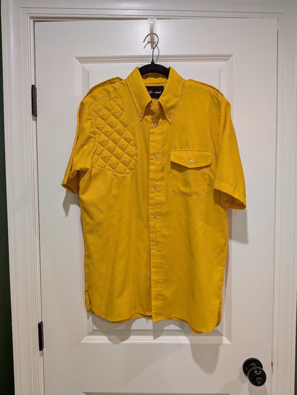 Vintage Yellow Shooting Shirt